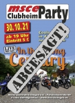 Abgesagt: Clubheim-Party 10/2021